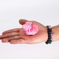 Med Enhanced Quartz - Aura Rose Halo Quartz (approx 100-150gm 7-10cm)
