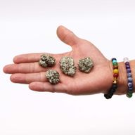 Peruvian Pyrite - First Grade Medium Size- (200gms  approx 6 pieces 35-50mm)