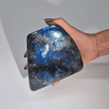 Madagascar Labradorite Statement Stones (approx 900-1100gms  100-170mm)