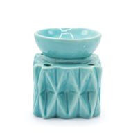 Oil Burner Geometric - Blue