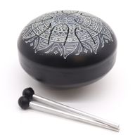 Happy Drum Om Mandala Engraved - 16cm