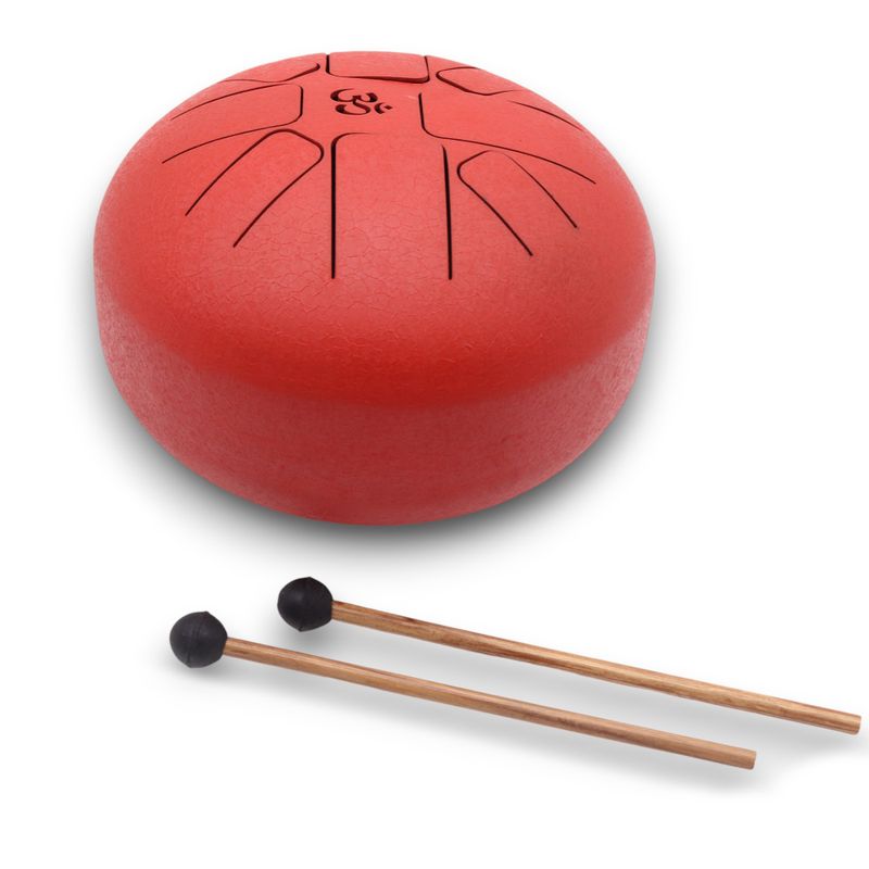Happy Drum Om Red- 22x16cm