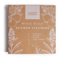 Zen Shower Steamers - Therapy Wellness Quartet - Mood Boost (White)