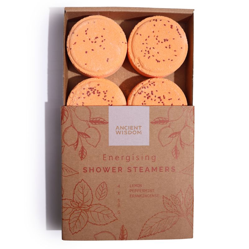 Zen Shower Steamers - Therapy Wellness Quartet - Energising (Orange)