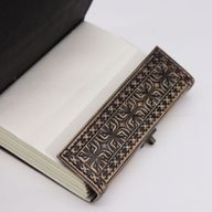 Buddha - Esoteric Notebook - Red Tan - 200 pages  Stich Edge- 17.5x12.5x3cm