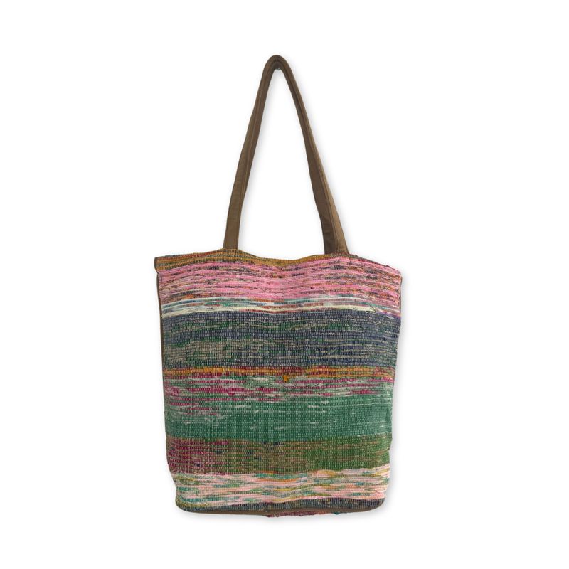 Recycled Big Rug Bag - Shades of Dusk