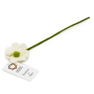 6x Felt Flowers - Daisy (assorted colours)