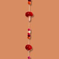 Felt Wall Hanging - Redtop Mushrooms