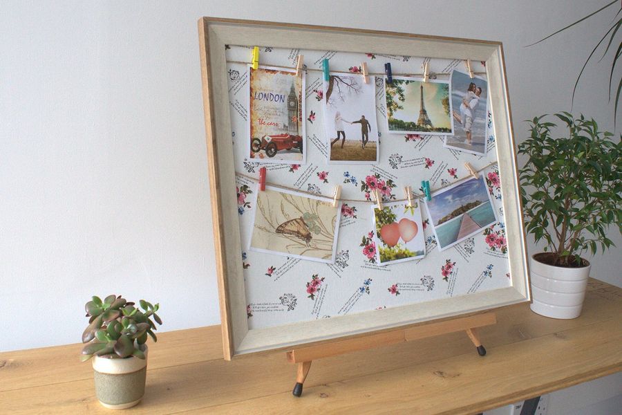 DIY Peg Photo Frames
