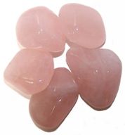 Pack of 24 Tumble Stones - Rose Quartz M (K)
