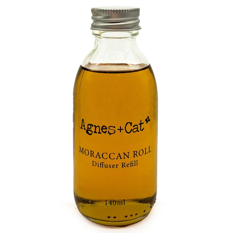 Agnes + Cat Reed Diffuser Refill - Moroccan Roll 140ml