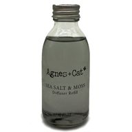 Agnes + Cat Reed Diffuser Refill - Seasalt and Moss 140ml