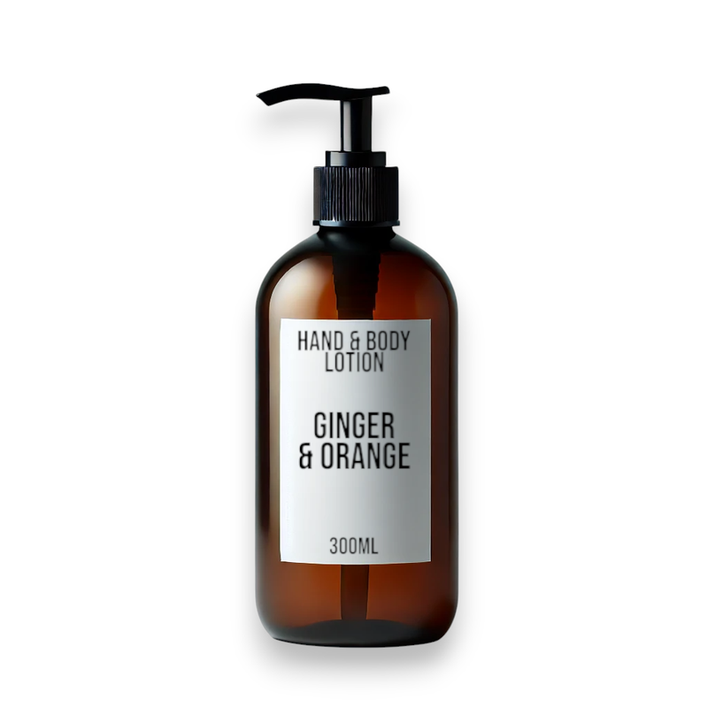 Ginger & Orange Lotion 300ml - White Label