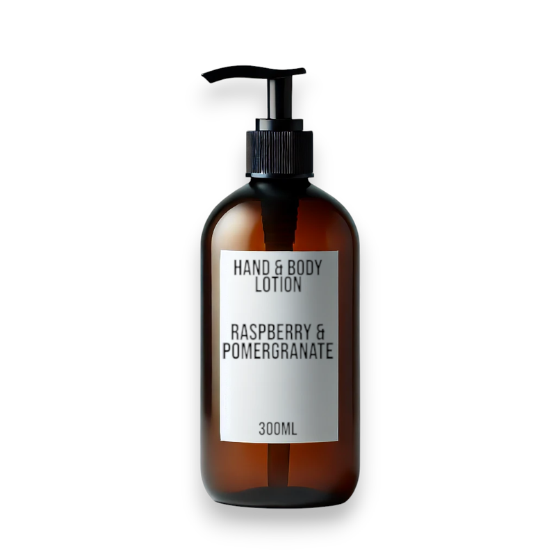 Raspberry & Pomegranate Lotion 300ml - White Label