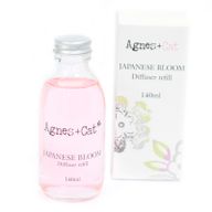 Agnes + Cat Reed Diffuser Refill - Japanese Bloom 140ml