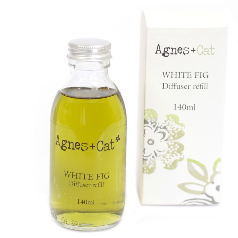 Agnes + Cat Reed Diffuser Refill - White Fig 140ml