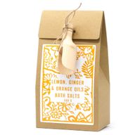 Pack of 500g Bath Salt - Lemon, Ginger & Orange