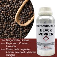 Black Pepper Pure Fragrance Oil - 500ml