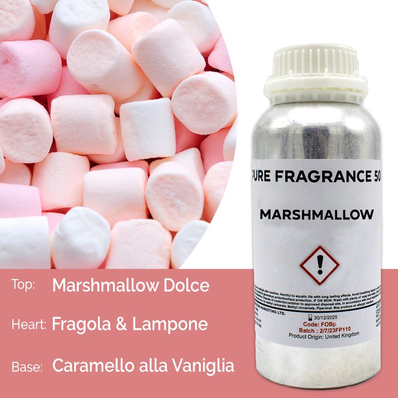 Marshmallow Pure Fragrance Oil - 500ml