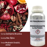 Pomegranate & Nutmeg Pure Fragrance Oil - 500ml
