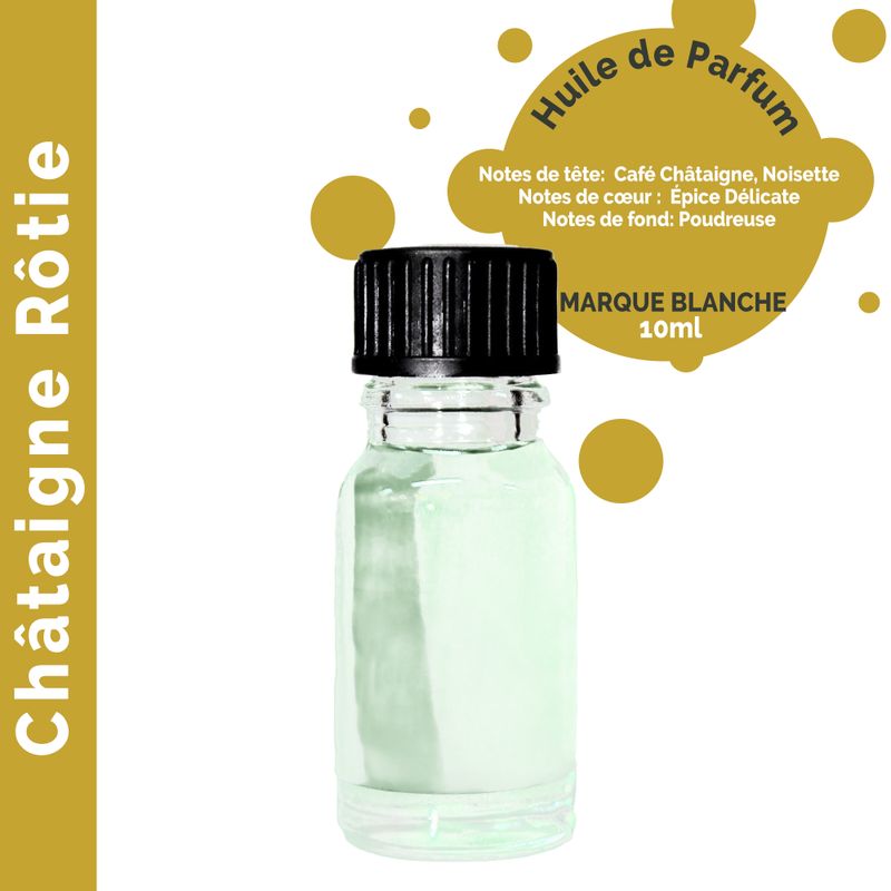 Roasted Chestnut Fragrance Oil 10ml - White Label