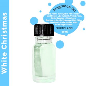 White Christmas Fragrance Oil 10ml - White Label