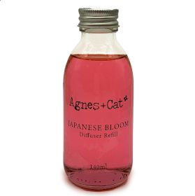 Agnes + Cat Reed Diffuser Refill - Japanese Bloom 140ml
