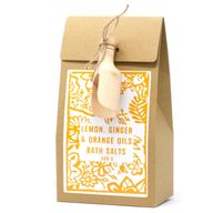 Pack of 500g Bath Salt - Lemon, Ginger & Orange