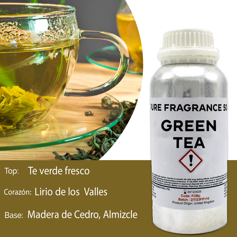 Green Tea Pure Fragrance Oil - 500ml