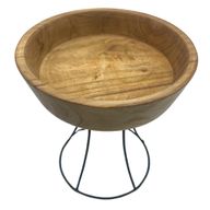 Elevated Teak Bowl 20cm - Medium Tray