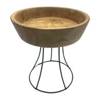 Elevated Teak Bowl 20cm - Medium Tray