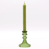 Set of 2 Vintage Dinner Candle Holder - Garden Jade