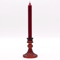 Set of 2 Vintage Dinner Candle Holder - Vampire Red