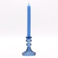 Set of 2 Vintage Dinner Candle Holder - Royal Blue