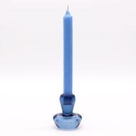Set of 2 Mushroom Flip Dinner Candle / Tealight Holder - Royal Blue