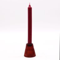 Set of 2  Flip Dinner Candle / Tealight Holder - Vampire Red
