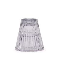 Set of 2  Flip Dinner Candle / Tealight Holder - Midnight Grey