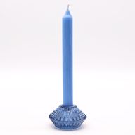 Set of 2  Flower Flip Dinner Candle / Tealight Holder - Royal Blue