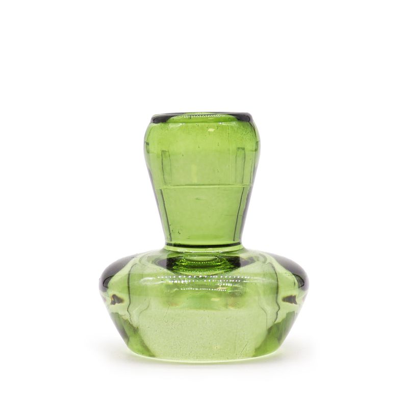 Set of 2 Mushroom Flip Dinner Candle / Tealight Holder - Garden Jade