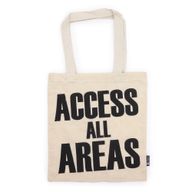 Nomad Sari Iconic Basic Tote Bag - ACCESS ALL AREA - Natural 4oz