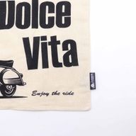 Nomad Sari Iconic Basic Tote Bag - La Dolce Vita - Natural 4oz
