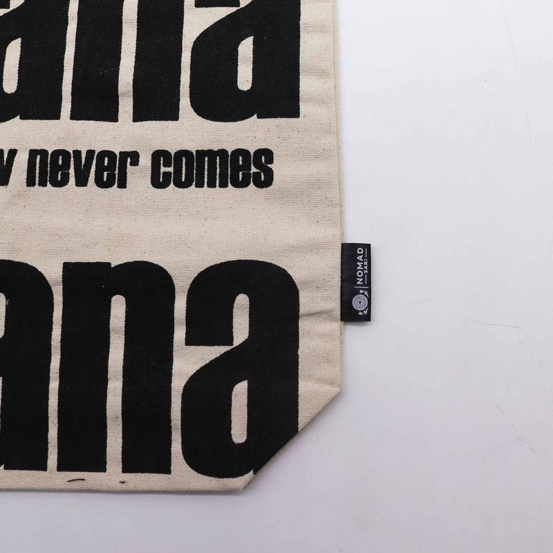 Nomad Sari Iconic Classic Tote Bag - Mañana Mañana - Natural 10oz