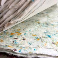 Lokta Craft & Wrapping Paper 51x76cm – Green Cotton