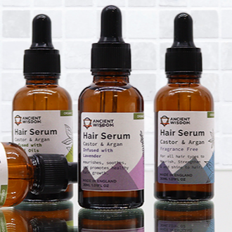 Organic Hair Serums 30ml- 6 Unique Formulas
