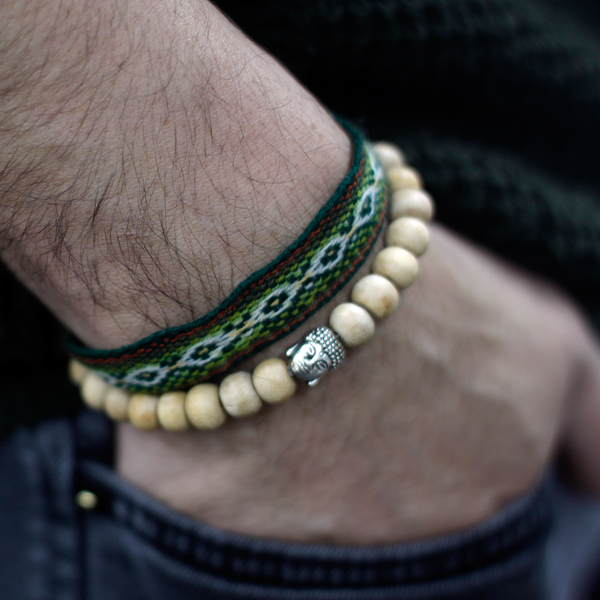 Multi-Bead Bangle and Budha Bracelets