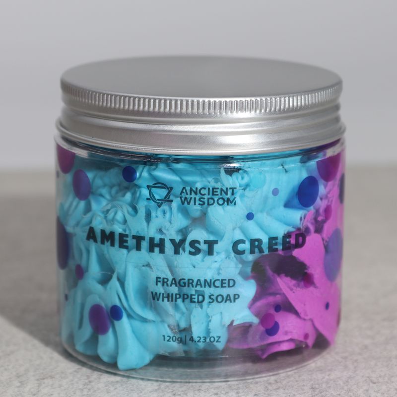 Amethyst Creed Whipped Cream Soap 120g