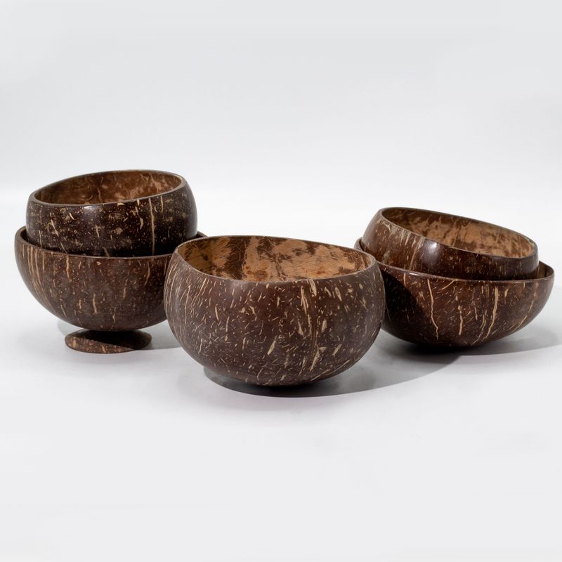 Medium Natural Coconut Bowl