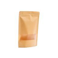 10x Kraft Window Bag 18x26 cm