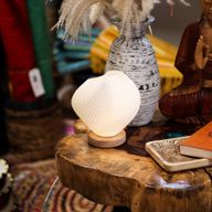 New Wave Lamp - USB - 3 settings - Shell Twisted