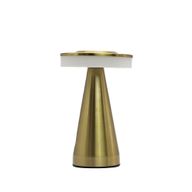 Touch Lamp - Tall Stem Bronze/Gold - USB (C) - Rechargeable (400 Watt)